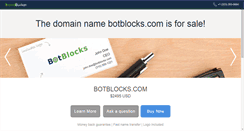 Desktop Screenshot of botblocks.com