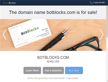 Tablet Screenshot of botblocks.com